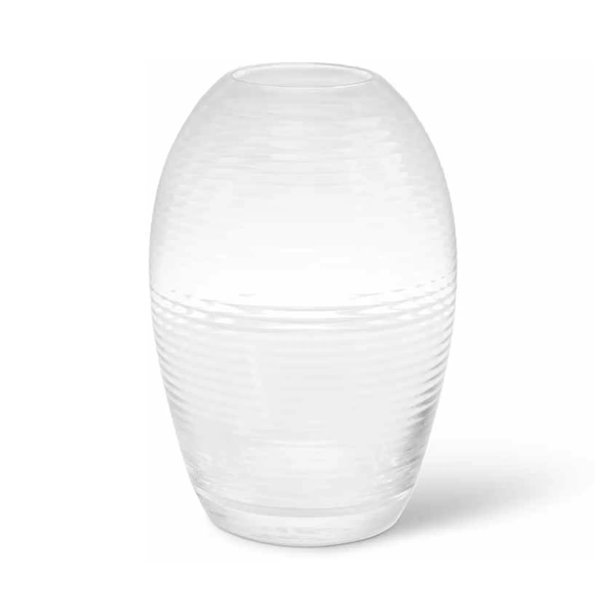 Laine Vase oval 20cm, Klar Spring Copenhagen