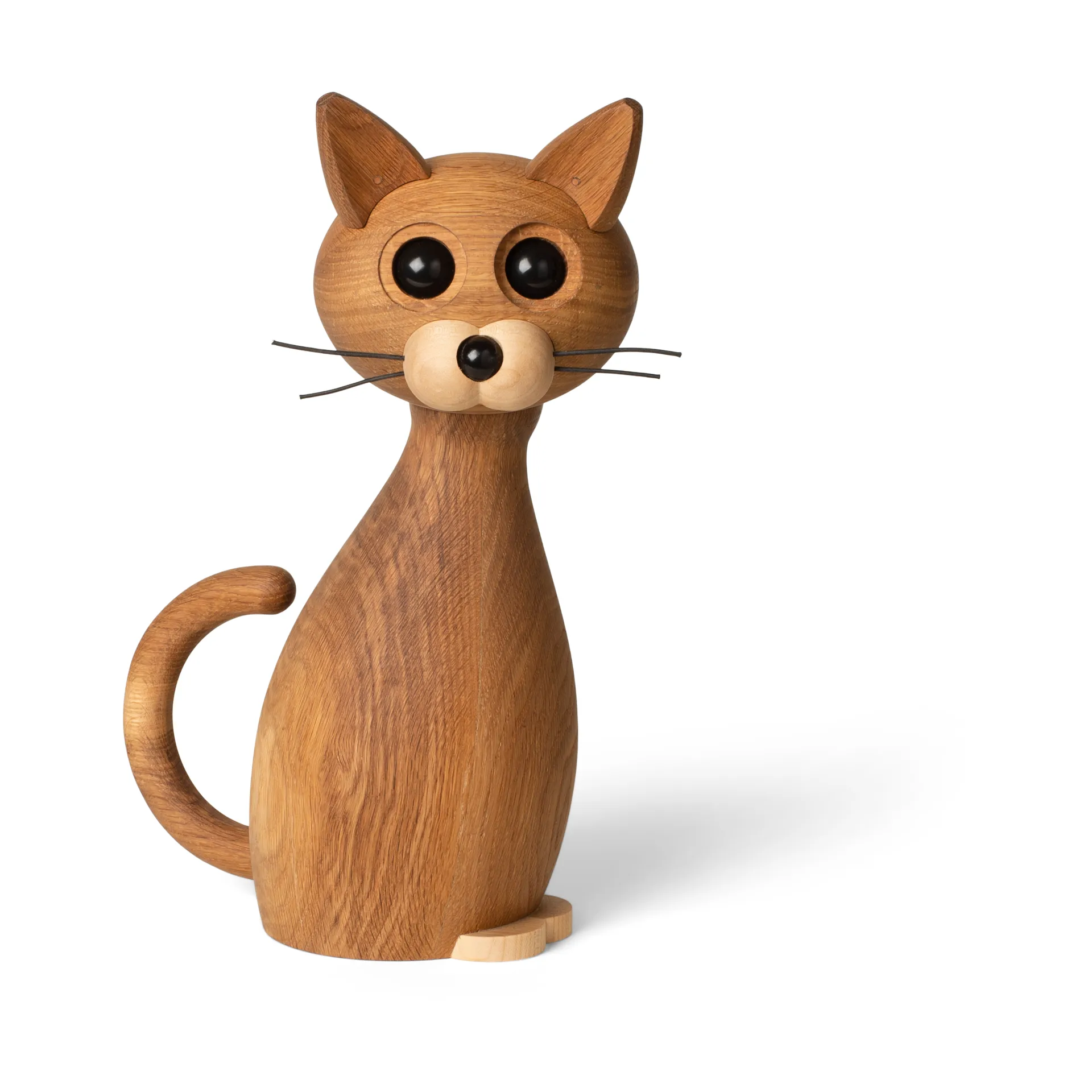 Lucky Katze Dekoration 42 cm, Eiche-Ahorn Spring Copenhagen