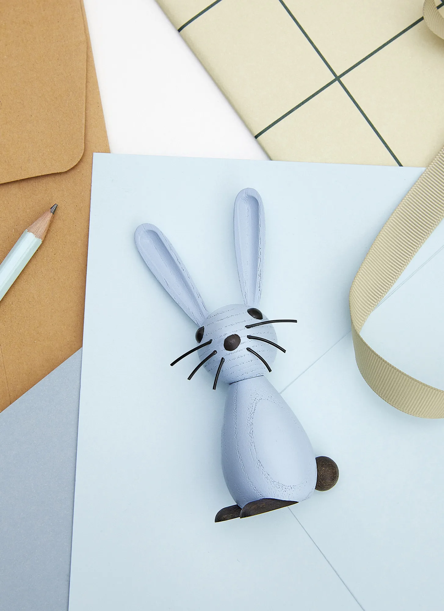 Mini Jumper Hasen Dekoration, Hellblau Spring Copenhagen