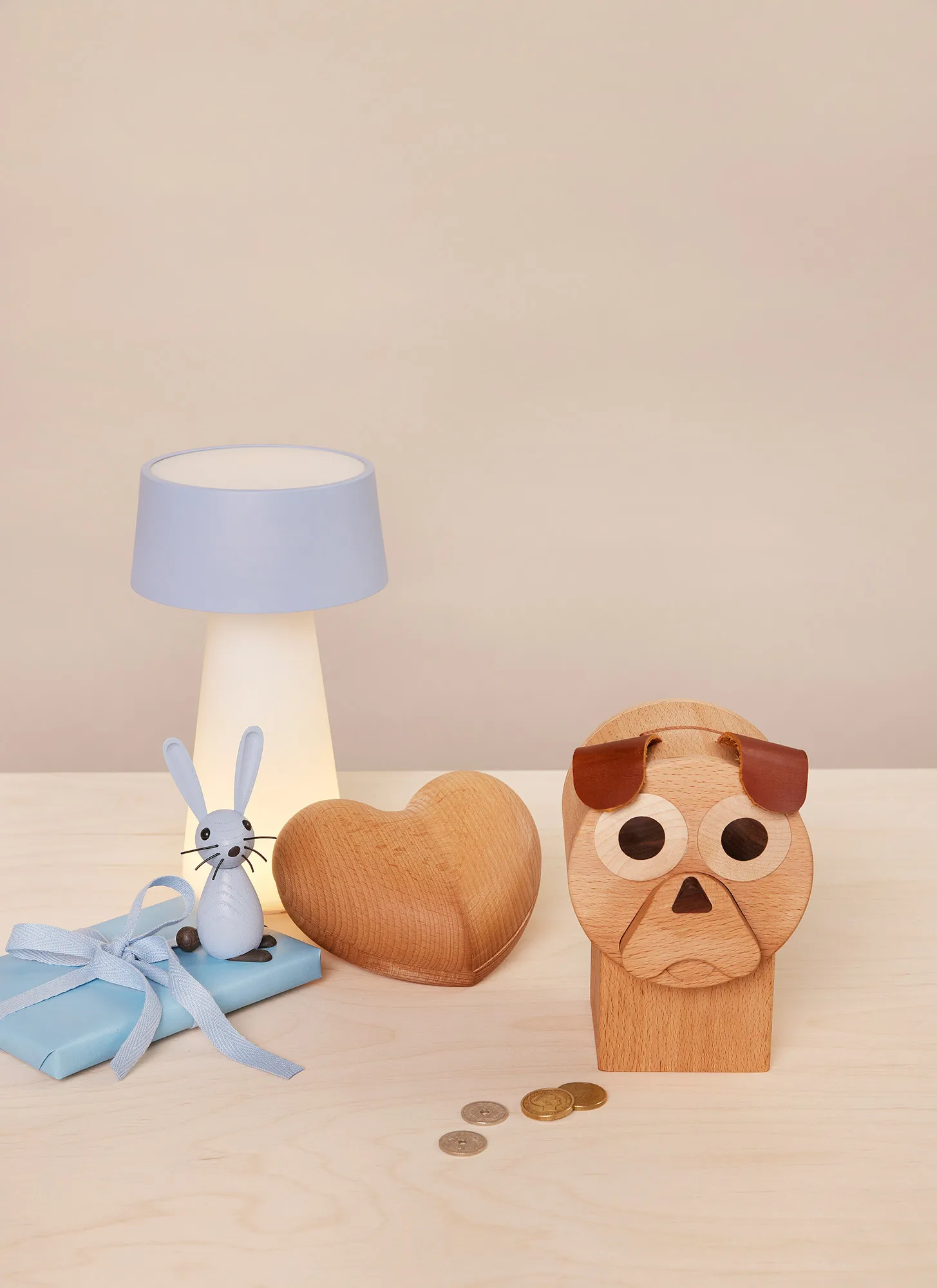 Mini Jumper Hasen Dekoration, Hellblau Spring Copenhagen