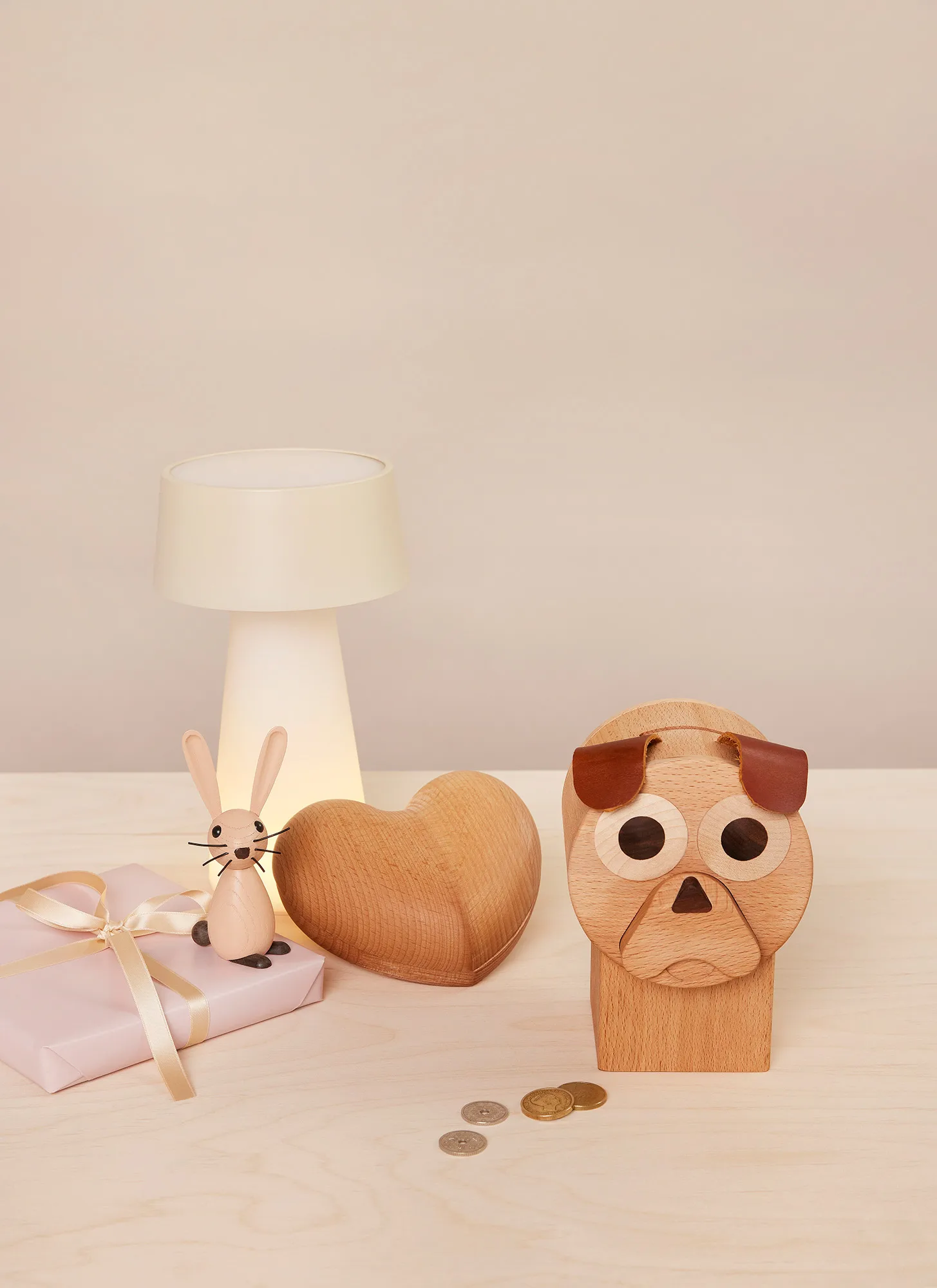 Mini Jumper Hasen Dekoration, Hellrosa Spring Copenhagen