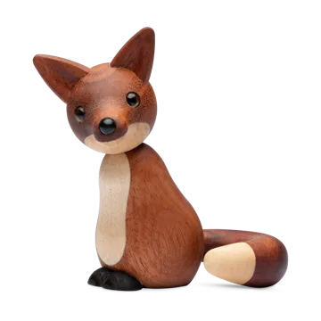 Roxy Fuchs Dekoration 10 cm - Mahogny - Spring Copenhagen