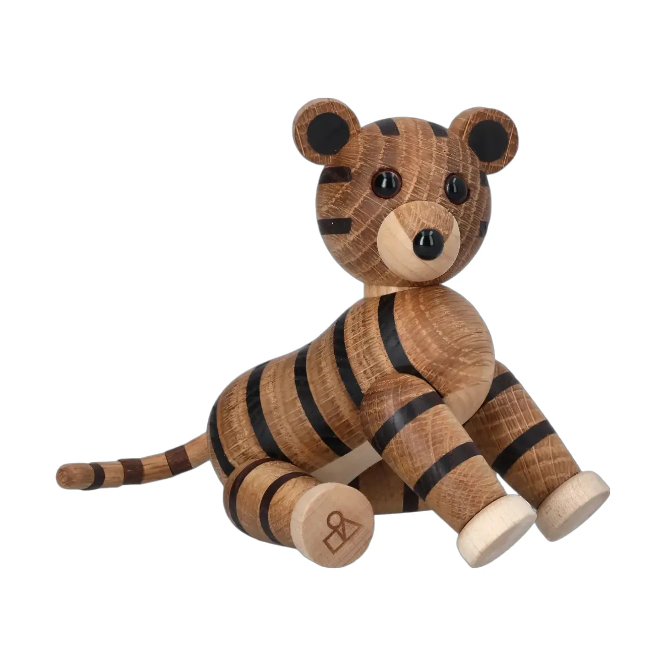 Shiva Tiger Figur, Beige, 12x6x12 cm Spring Copenhagen