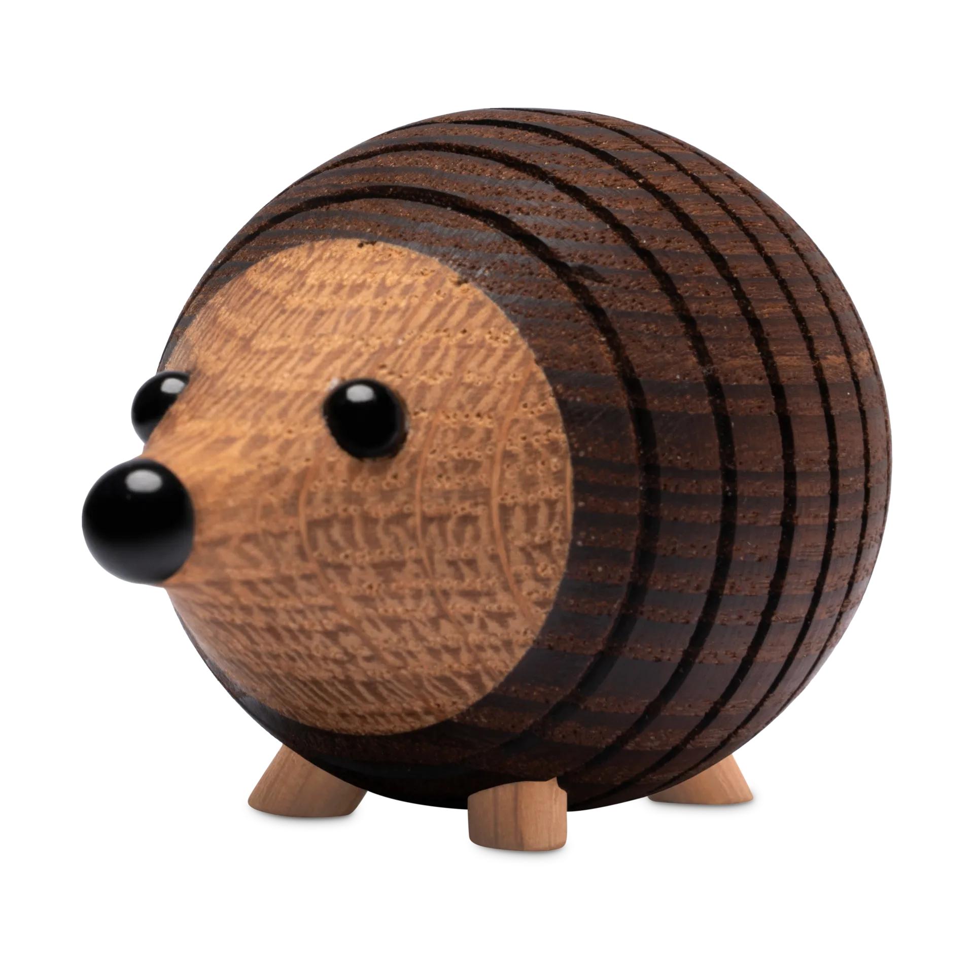 Stick Igel Dekoration 4,5 cm, thermal ash Spring Copenhagen