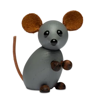 The farm mouse Dekoration 7 cm - grey - Spring Copenhagen