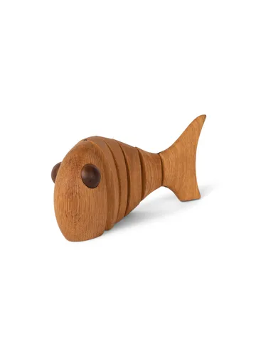 The wood fish Fisch Dekoration - Small - Spring Copenhagen
