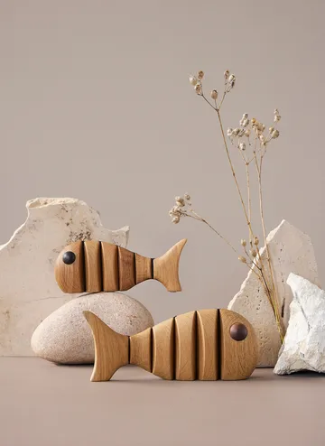 The wood fish Fisch Dekoration - Small - Spring Copenhagen