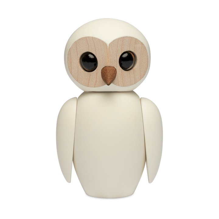 Wise Eule Dekoration 7 cm - white - Spring Copenhagen