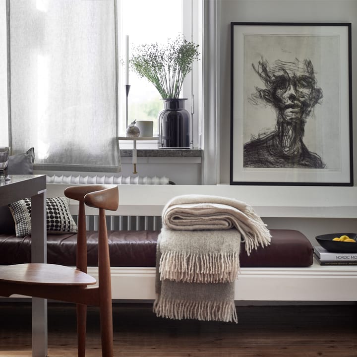Mohair Decke, Bright white Stackelbergs
