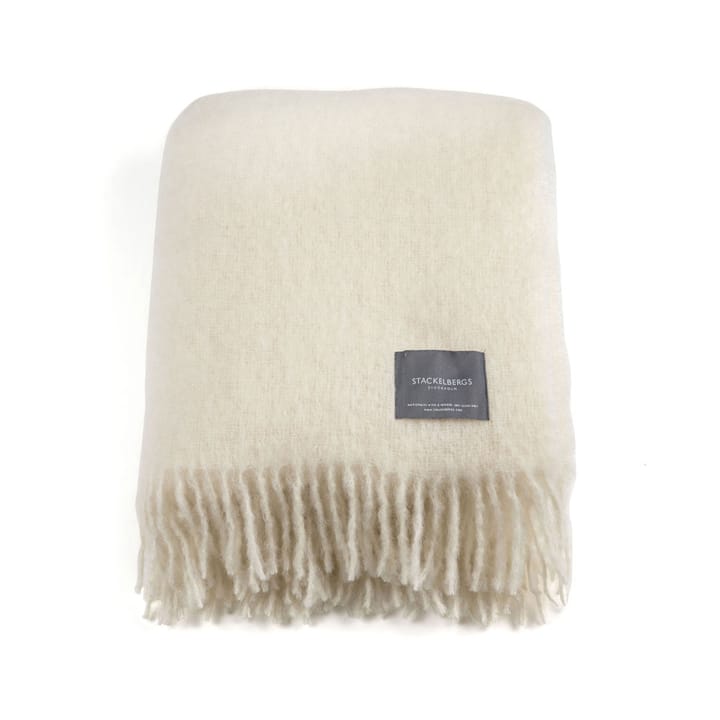 Mohair Decke - Bright white - Stackelbergs