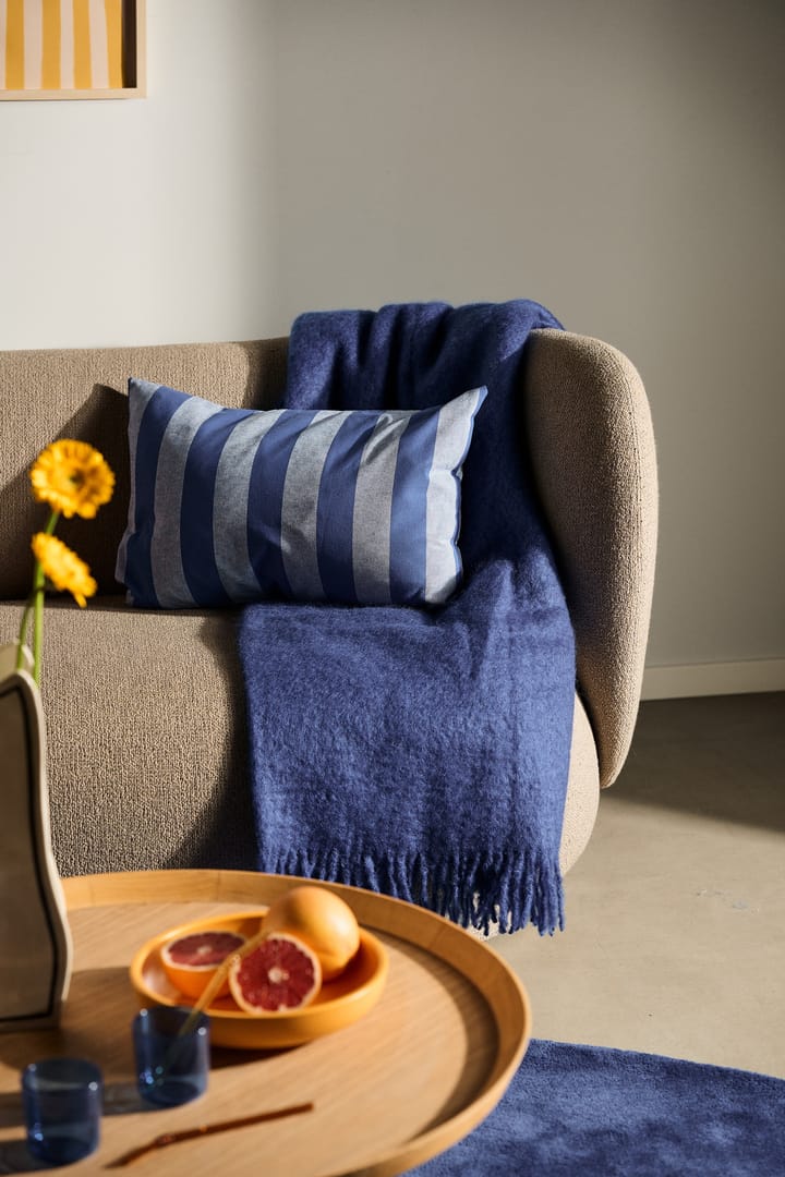 Mohair Decke, Indigo Stackelbergs