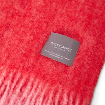 Mohair Decke - Pelagon & red melange - Stackelbergs