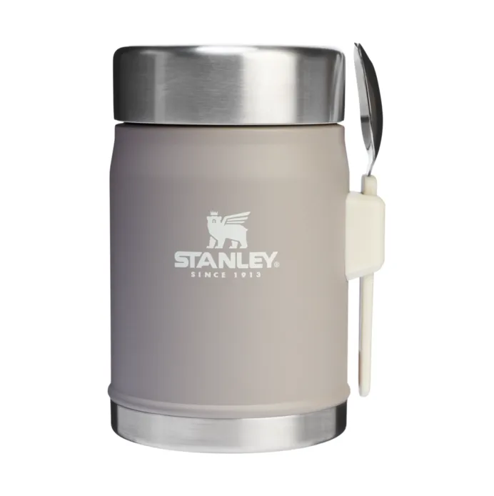 Classic Speisethermos mit Spork 0,4 l, Grey Stanley