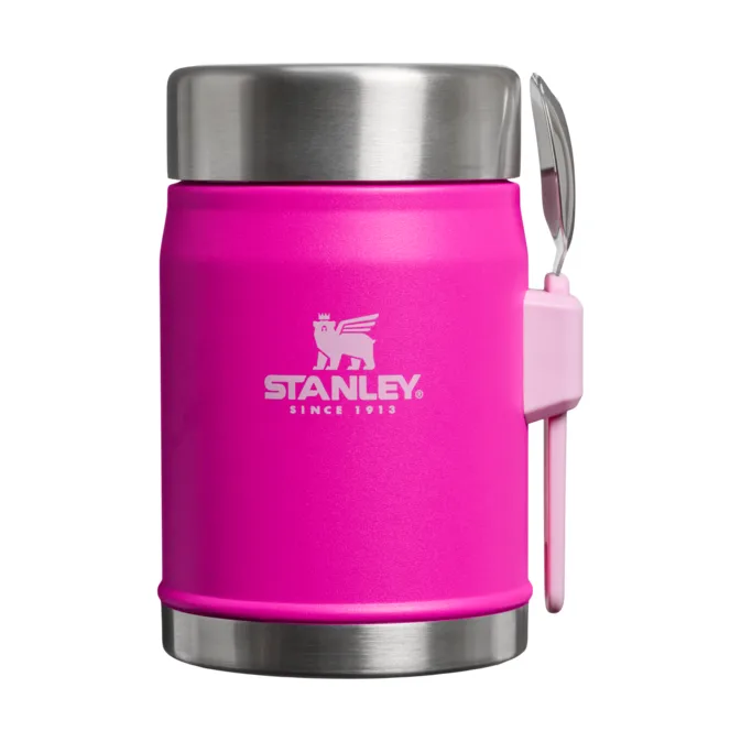 Classic Speisethermos mit Spork 0,4 l - Pink - Stanley