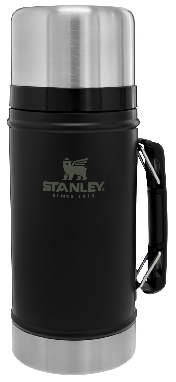 Classic Thermosflasche 0,94 l - Mattschwarz - Stanley