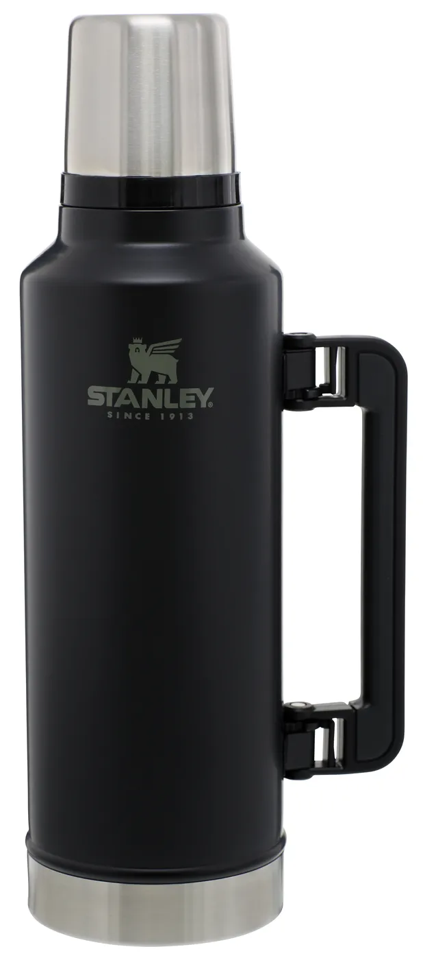 Classic Vacuum Thermos 1,9 l, Mattschwarz Stanley