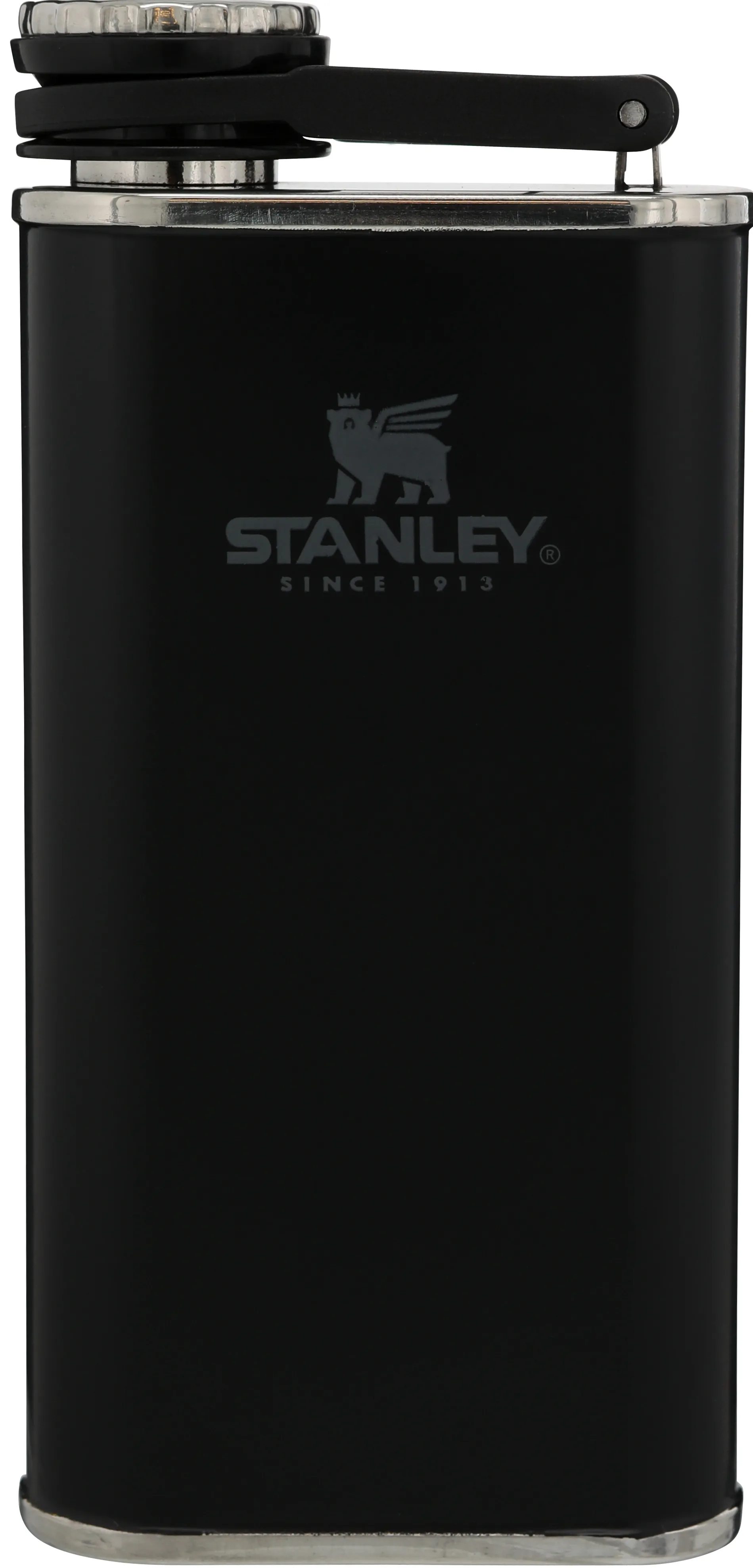 Stanley Flachmann 0,23 l, Edelstahl-mattschwarz Stanley