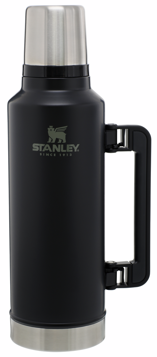 Stanley Thermos Classic Vacuum 1,9 l Mattschwarz