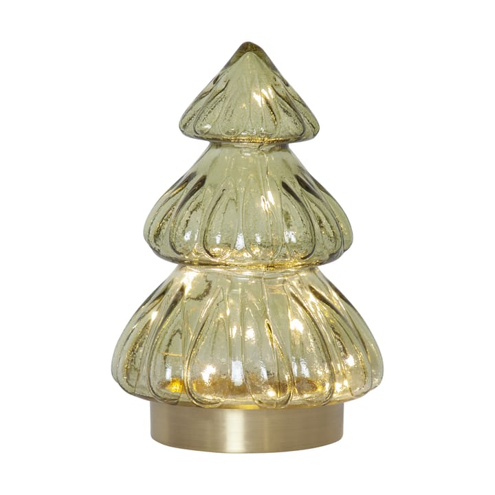 Abete Tischdeko Weihnachtsbeleuchtung 18cm, Grün Star Trading