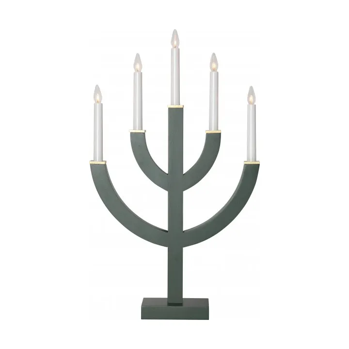 Anno Kerzenhalter 35 cm, Grün Star Trading