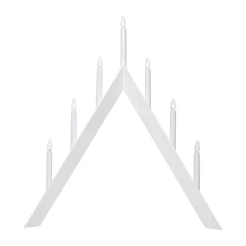 Arrow Adventsleuchter 64,5cm - Weiß - Star Trading