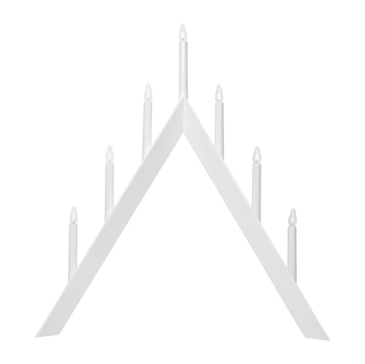 Arrow Adventsleuchter 64,5cm - Weiß - Star Trading