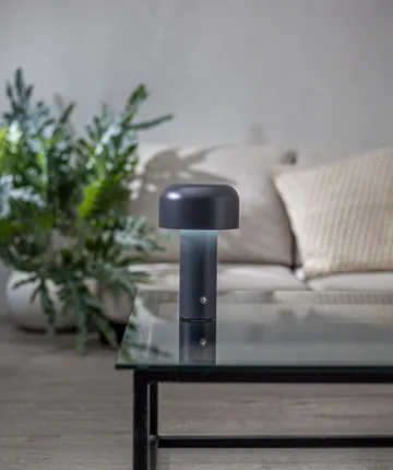 Bobby Tischleuchte portabel - Grau - Star Trading