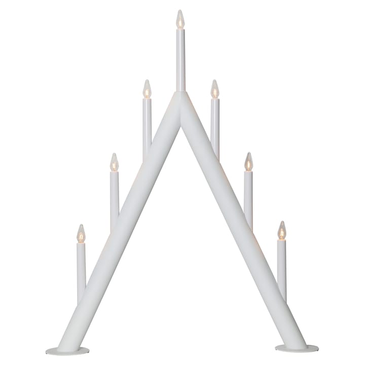 Circum Adventskerzenhalter hoch 66cm, Weiß Star Trading