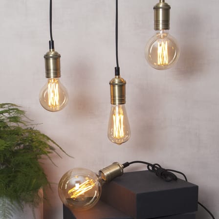Classical Kabel mit Stecker, Schwarz-Messing Star Trading