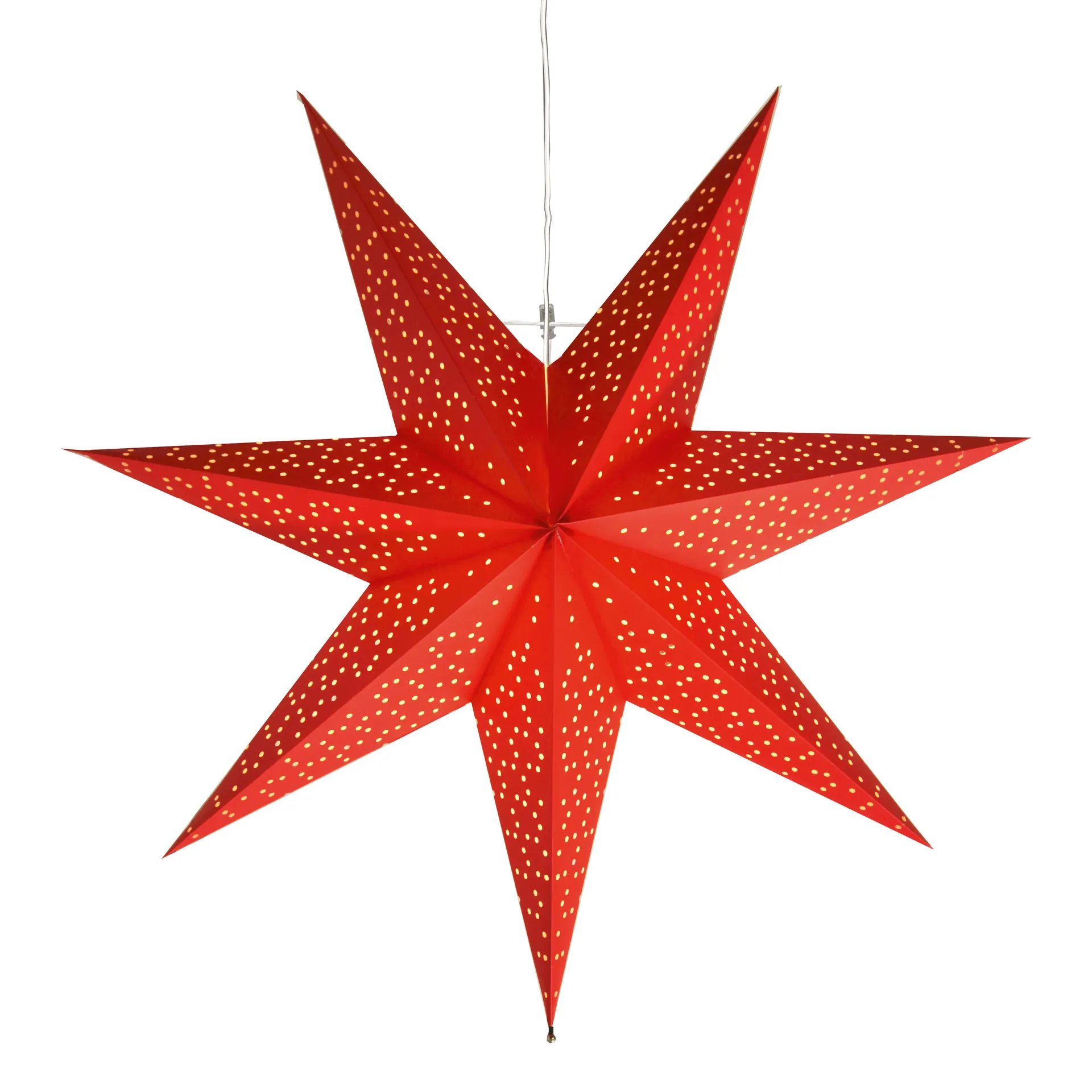 Dot Adventsstern 54cm, Rot Star Trading