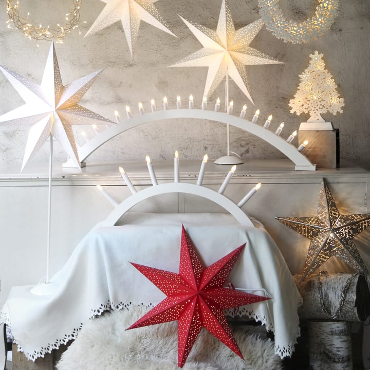 Dot Adventsstern 54cm, Rot Star Trading