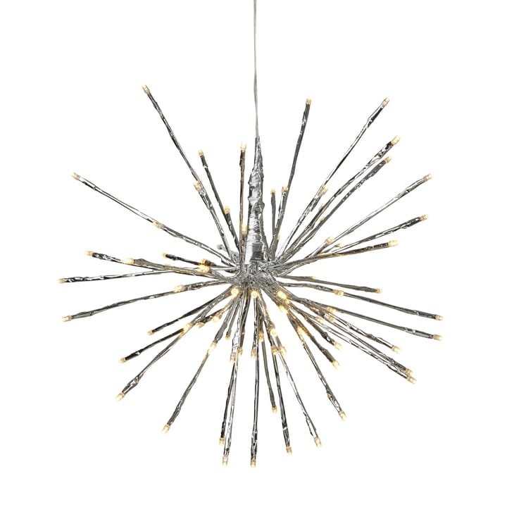 Firework Deko 40cm - Silber - Star Trading