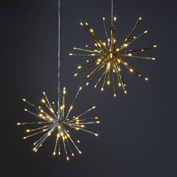 Firework Deko 40cm - Silber - Star Trading