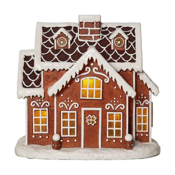 Gingerville panorama Weihnachtsbeleuchtung, Braun Star Trading