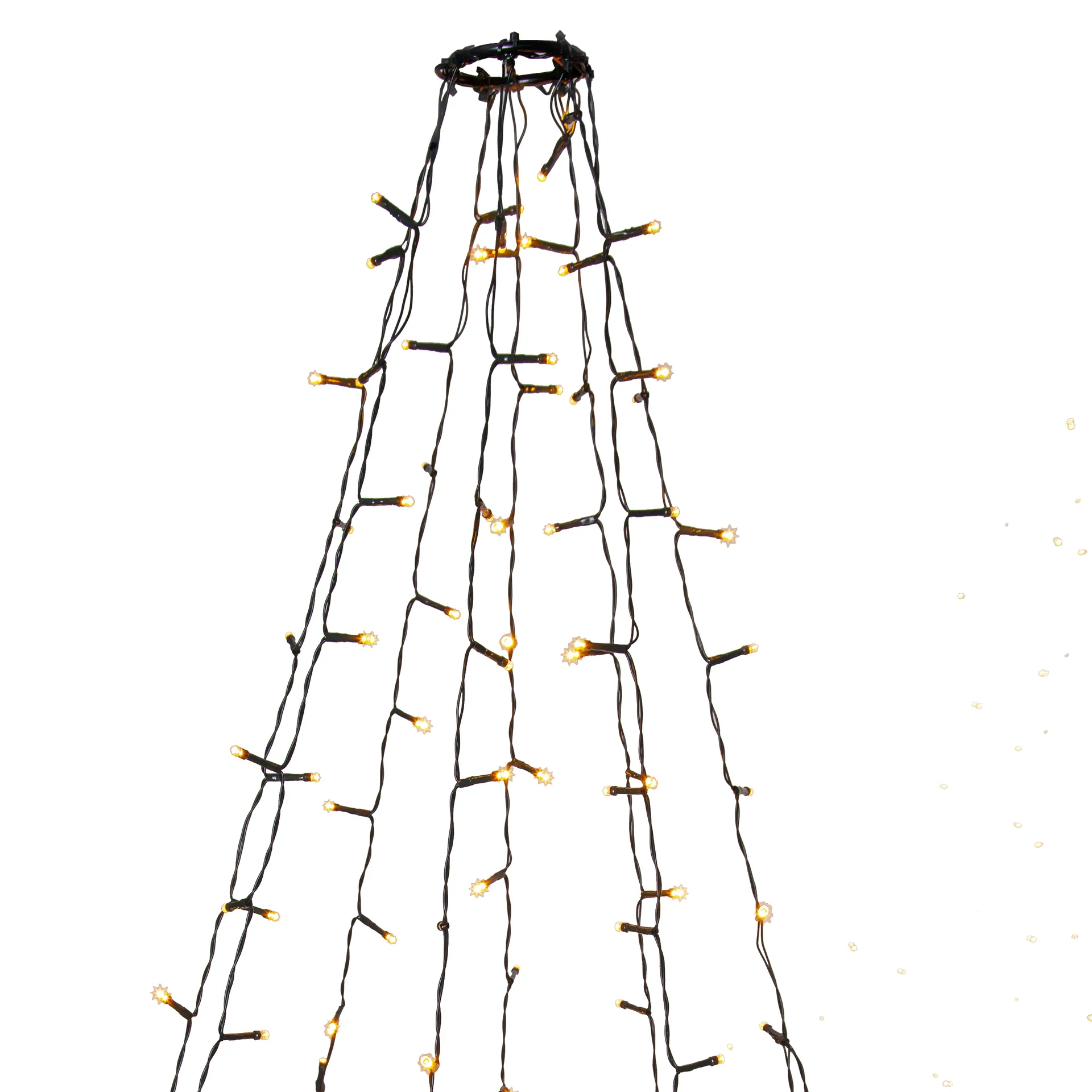 Golden Lichterkette warm white, Grün Star Trading