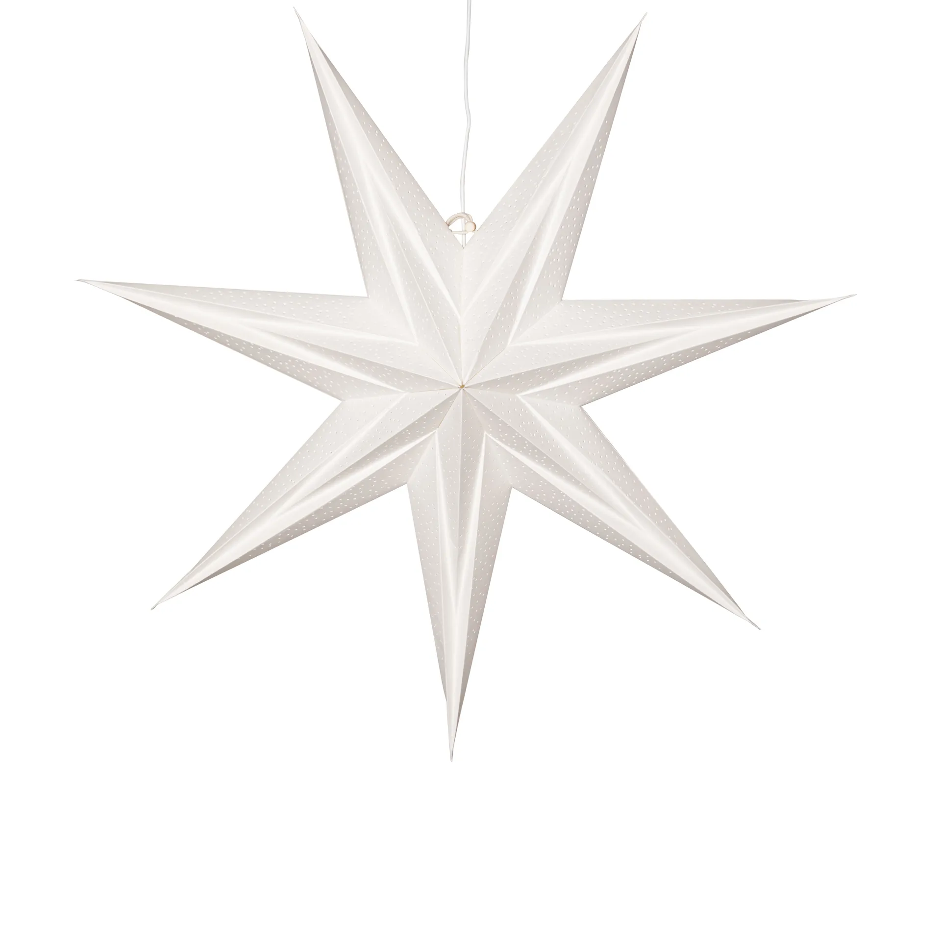 Holly Papierstern 60 cm, Weiß Star Trading