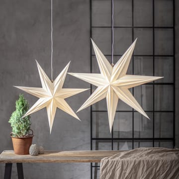 Holly Papierstern 75 cm - Weiß - Star Trading