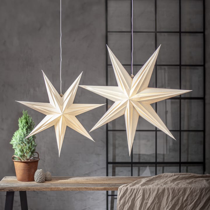 Holly Papierstern 75 cm, Weiß Star Trading