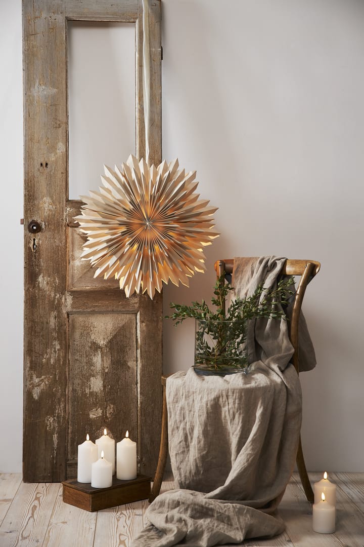 Ice Adventsstern Ø55cm - Beige - Star Trading