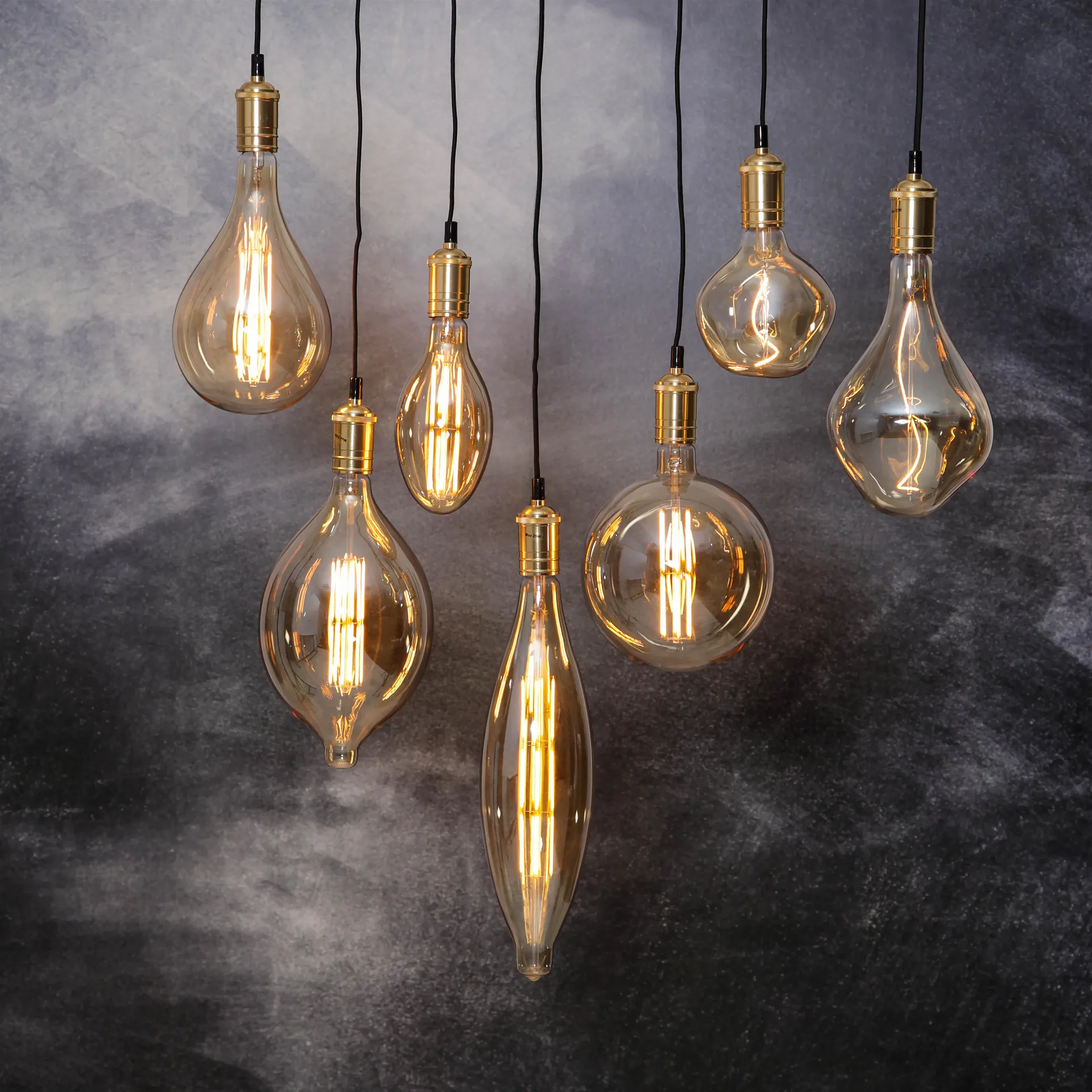 Industrial Vintage Glühbirne E27 LED dimmbar, 12cm, 2000K Star Trading