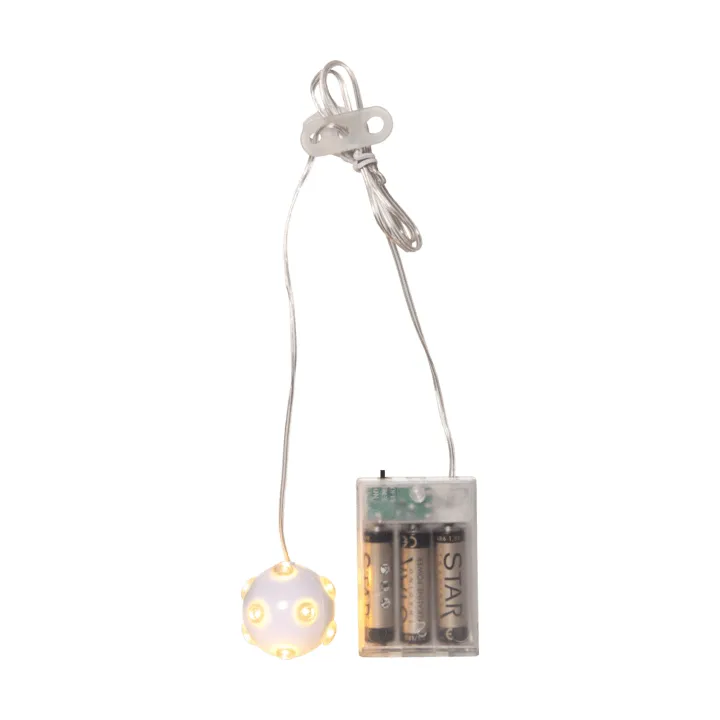 Lighty Lichterkette, Lichtquelle für Adventsstern - Weiße Kugel - Star Trading