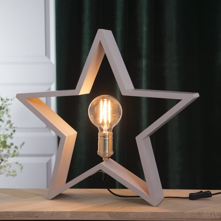 Lysekil Tisch-Adventsstern - Beige - Star Trading