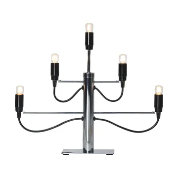 Milano 5 Kerzenhalter 46 cm 2er-Pack - Chrom - Star Trading
