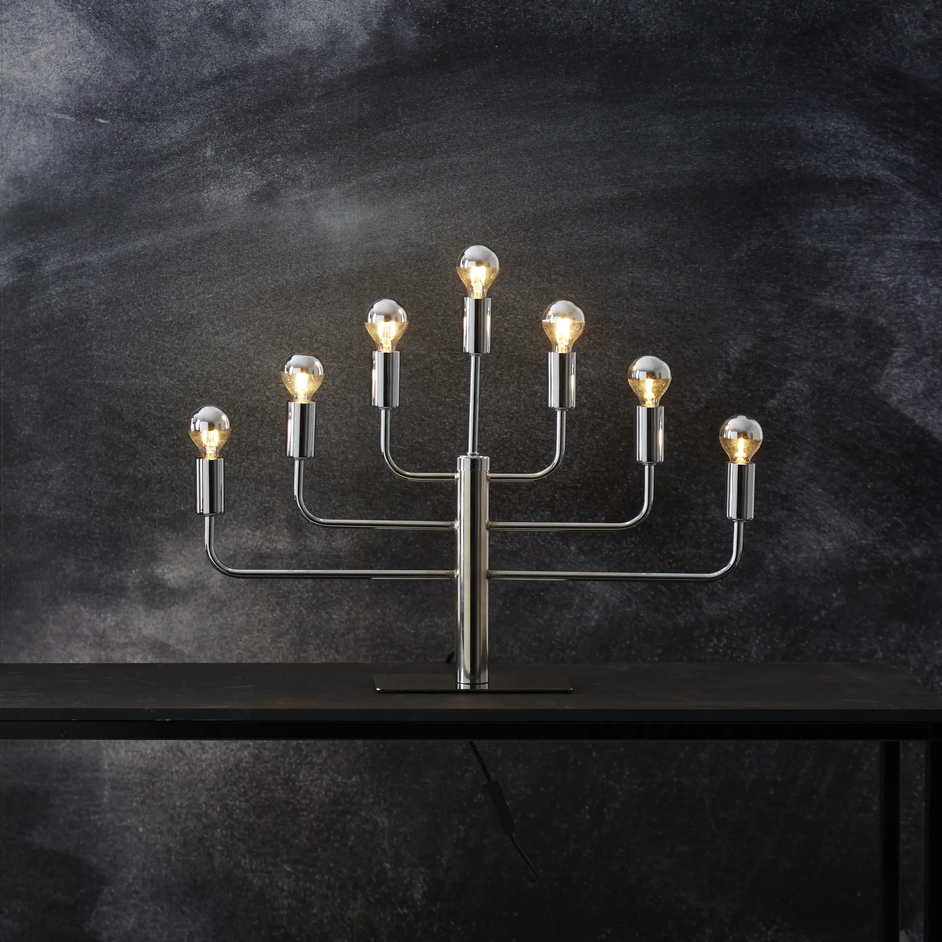 Pix Kerzenhalter, Chrom Star Trading