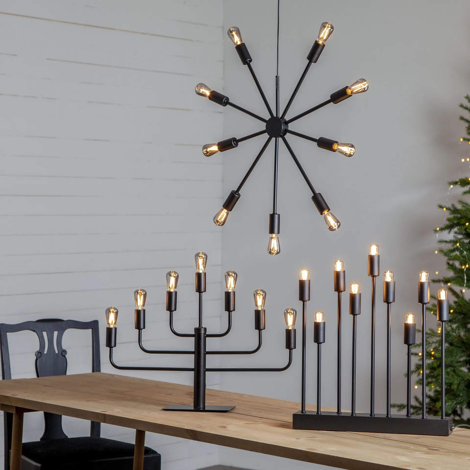 Pix Kerzenhalter, Schwarz Star Trading