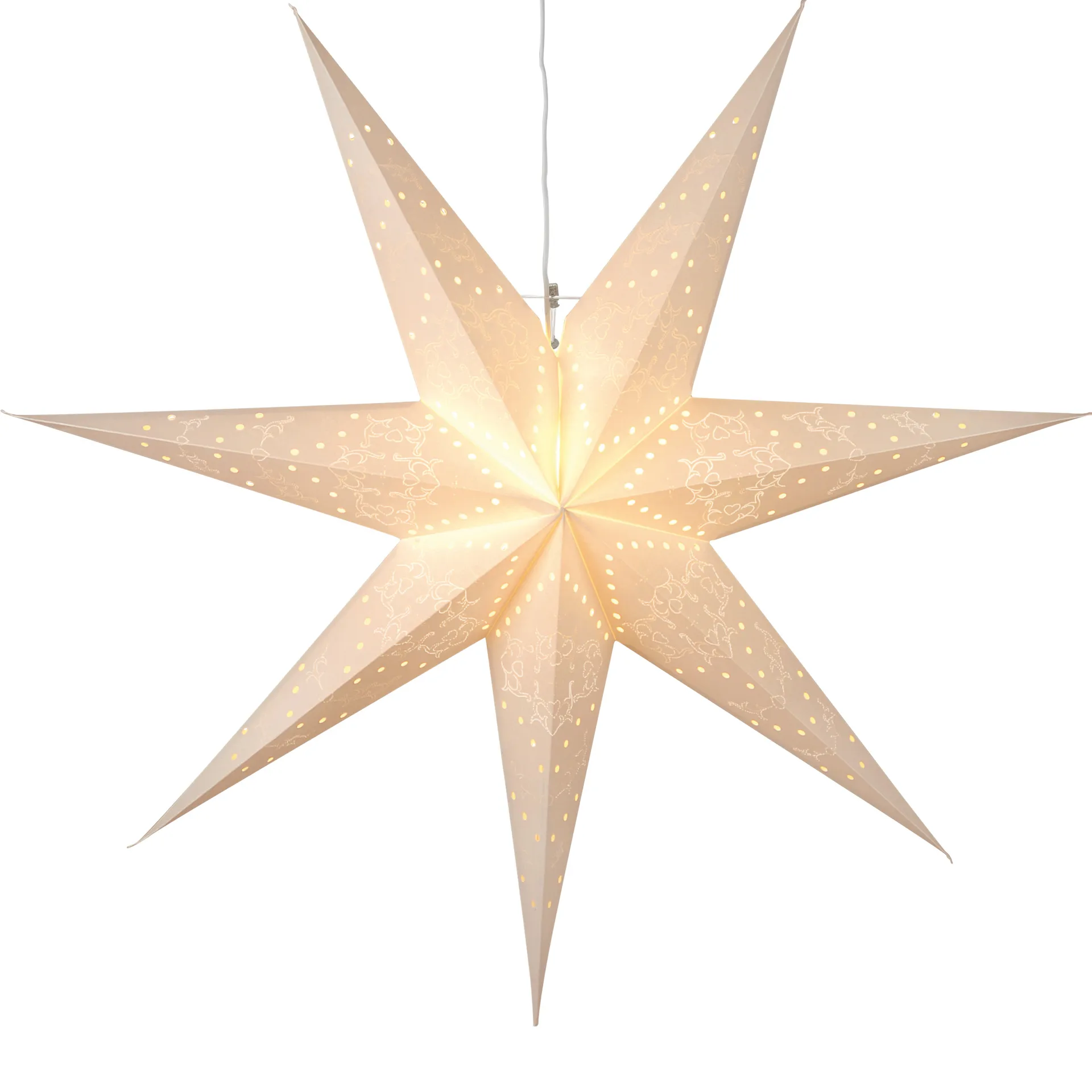 Sensy Adventsstern 100cm, Weiß Star Trading