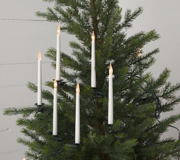 SlimLine Weihnachtsbaumsbeleuchtung 16 Lampen - Weiß - Star Trading