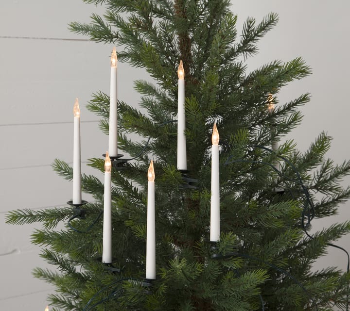 SlimLine Weihnachtsbaumsbeleuchtung 25 Lampen - Weiß - Star Trading