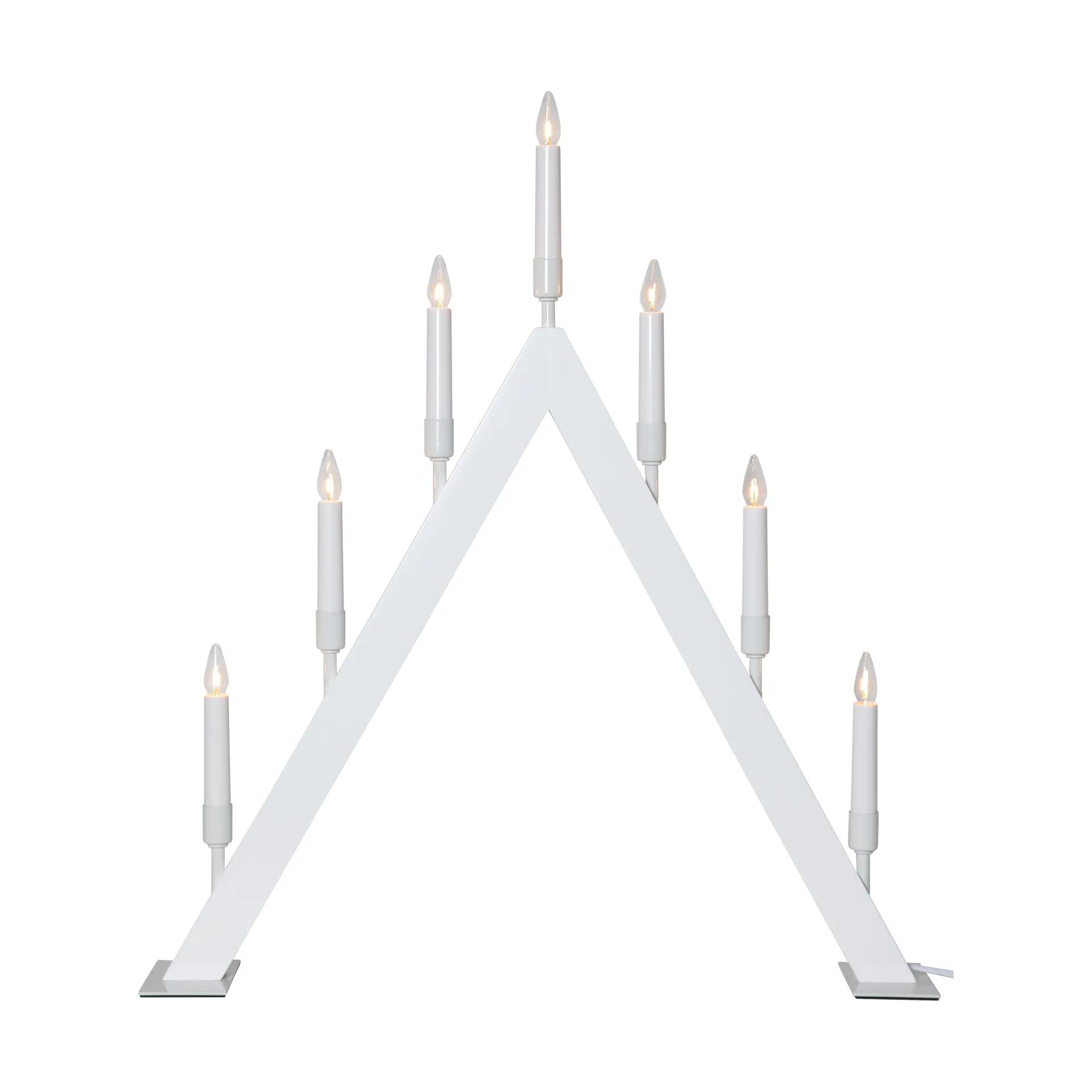 Vind A Adventskerzenhalter, Weiß Star Trading