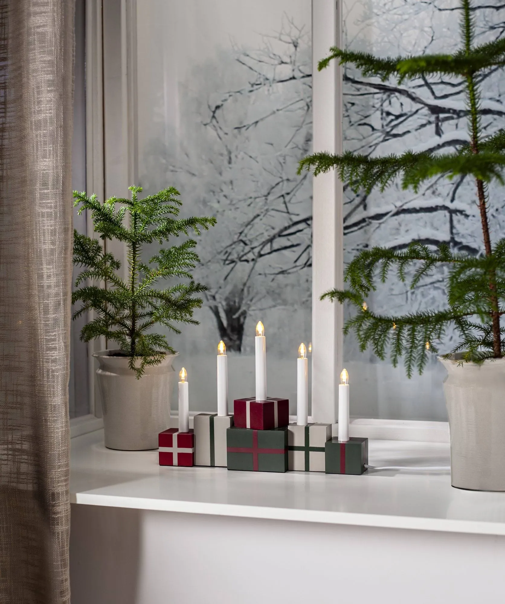 Weihnachtsgeschenke Adventsleuchter, Multi Star Trading